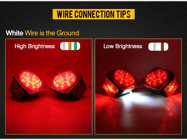 Partsam Led Trailer Lights Smoked Red Combination Led Stop Tail Brake Turn Signal Light for Trailers Partsam Led Trailer Lights Smoked Red Combination Led Stop Tail Brake Turn Signal Light for Trailers