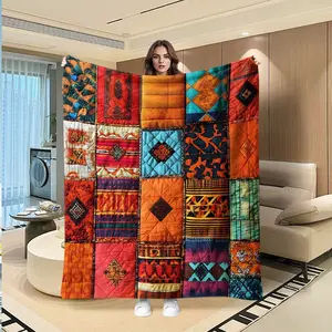 Luxury Flannel Blanket, Soft and Warm, Multi-Functional for Sofa, Bed, Car, Office, Camping, All Seasons Gift, Travel Blanket