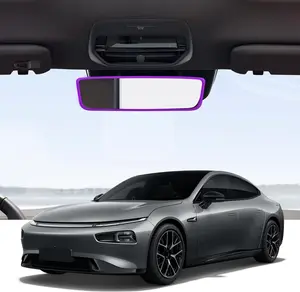 Car Rearview Mirror Protective Frame, Silicone Automotive Rearview Mirror Protective Cover, Vehicle Interior Mirrors Decorative Accessories