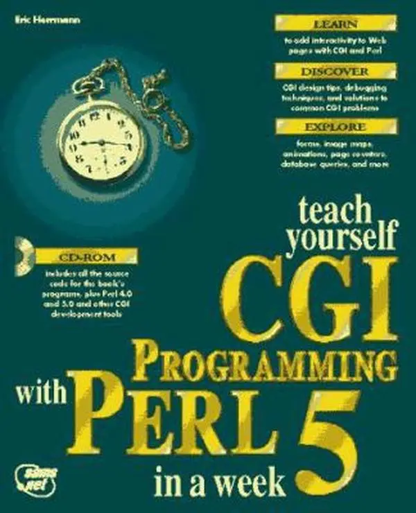 USED-Teach Yourself Cgi Programming With Perl in a Week by Eric Herrmann (Paperback)