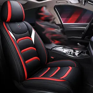 Fashion Car Seat Cover, PU Leather Car Seat Protector, Universal Car Seat Protective Cover, Car Seat Cushion Mat, Car Interior Accessories, Car Decorations, Car Seats Cover