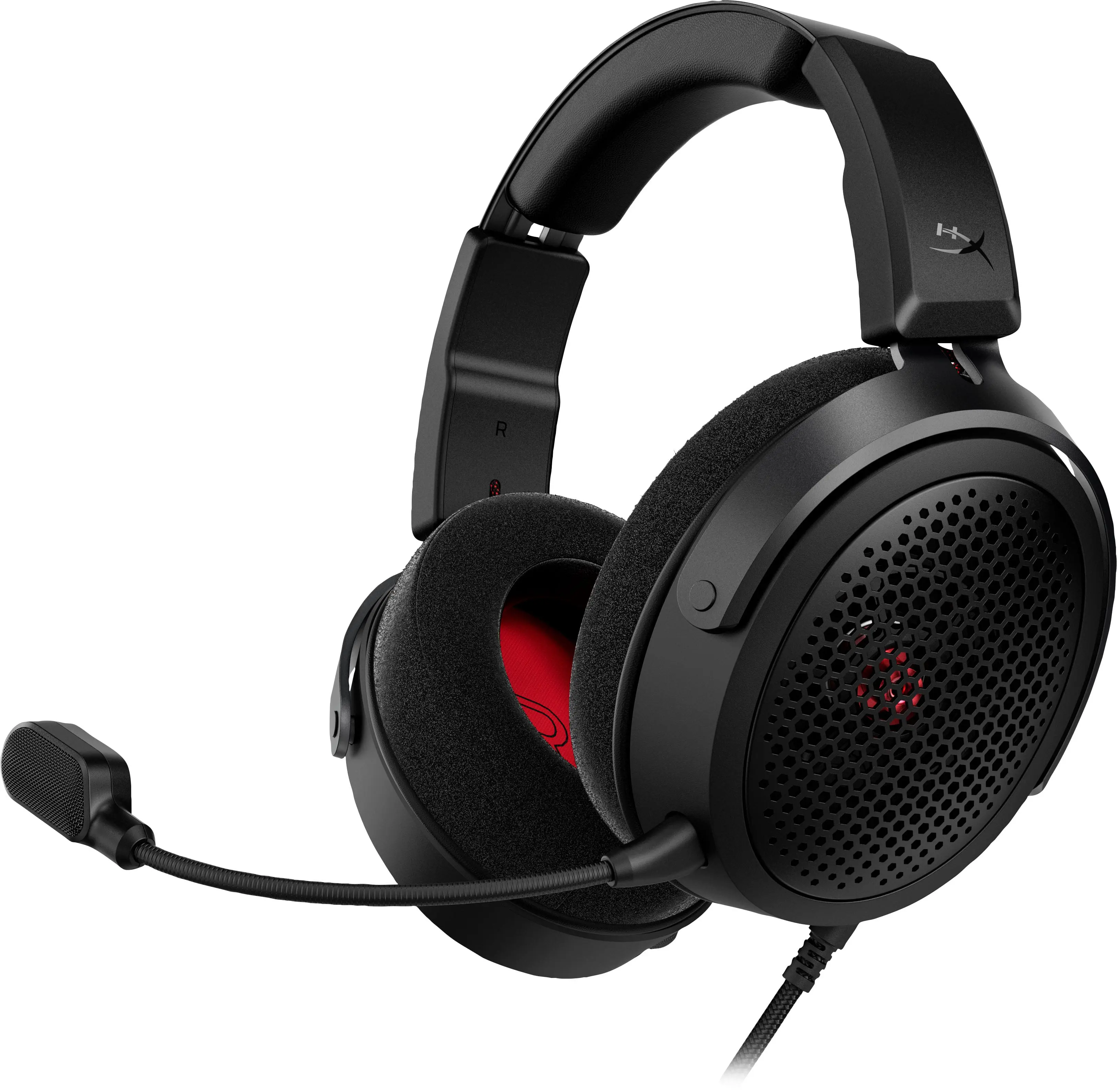 HyperX - Cloud Alpha Air Wired Open-Back Gaming Headset for PC, PS5, PS4, Xbox XS, Nintendo Switch, Mac, and Mobile - Black