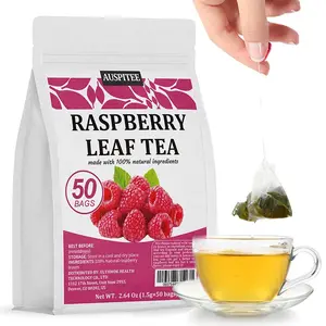50 Red Raspberry Leaf Tea Bags Natural Red Raspberry Leaves for Pregnancy Childbirth & Menstrual No Additives