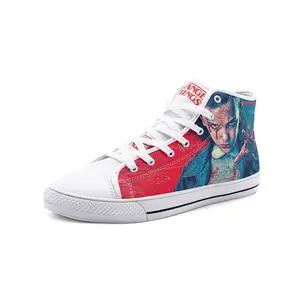 Eleven Edition (Unisex High Top Canvas Shoes)