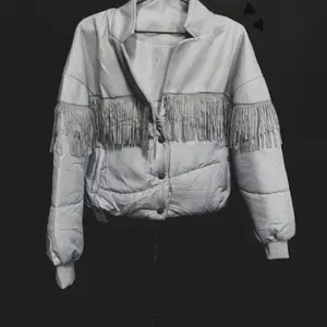YALL FLY FRINGE JACKET *CHROME
