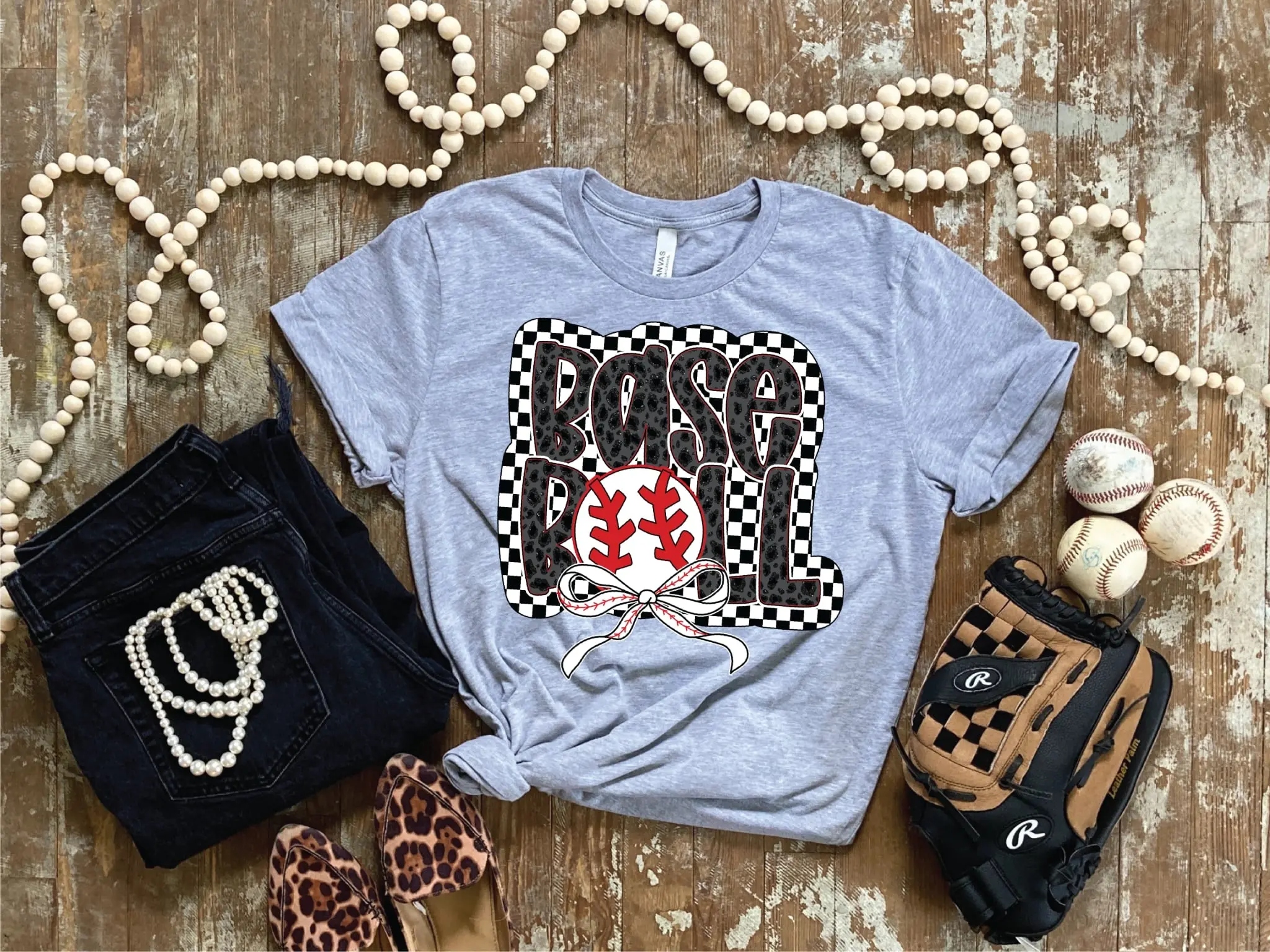 Checkered Baseball