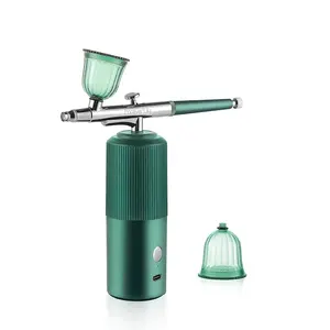Multifunctional Airbrush, Nano Mist Sprayer Kit, Portable Oxygen Injector, 0.3mm Nozzle, Facial Beauty Tool, For Skincare Nail Makeup Cake Painting Craft