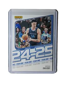 Zach Edey Rookie Card 2024-25 Panini Year One #9 Memphis Grizzlies 1/613
