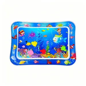 Baby Water Play Mat Toy, Inflatable Baby Pool Pad, Mommy Play Time Choice, Suitable for Belly Time, Swimming Pool Leak-Proof Pad, Christmas Gift, Water Doodle Mat