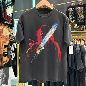 90S Leatherface 'The Saw Is Family' Tcsm Graphic T-Shirt - Design & Printed In The USA