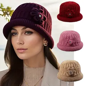 Knit Cuffed Beanie for Men/Women Soft Warm Winter Hat Unisex Stocking Cap Acrylic Material Classic Look