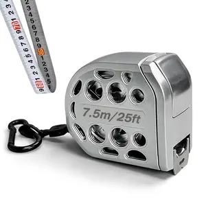 2025 New 16/25FT Stainless Steel Tape Measure - Dual-Sided Precision Imperial & Metric Scales, Auto-Lock, Magnetic Base, Pro-Grade Accuracy (25ft/7.5m)