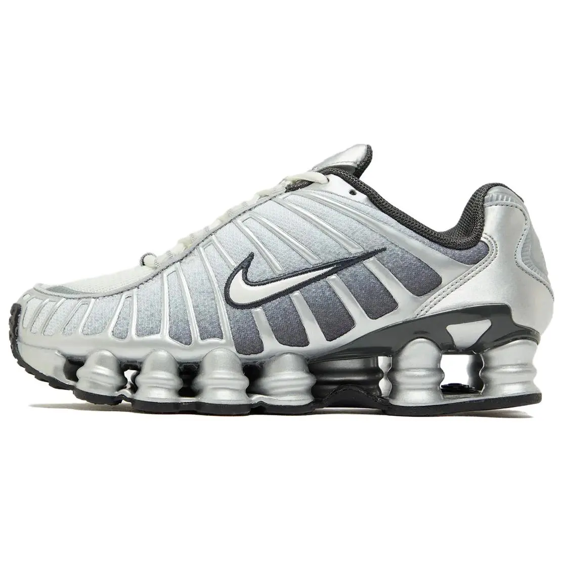 Nike Shox TL Sports Shoes - 'Metallic Silver' Athletic Sneaker for Sports & Outdoor Activities