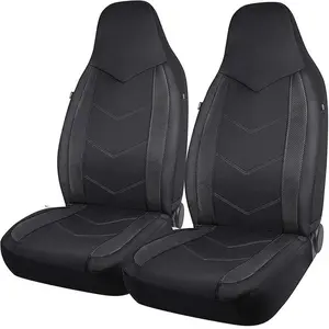 Car Seat Covers for 2 Front Seats, Car Seat Protector, Universal Seat Cushion, Car Interior Accessories for Van Truck SUV