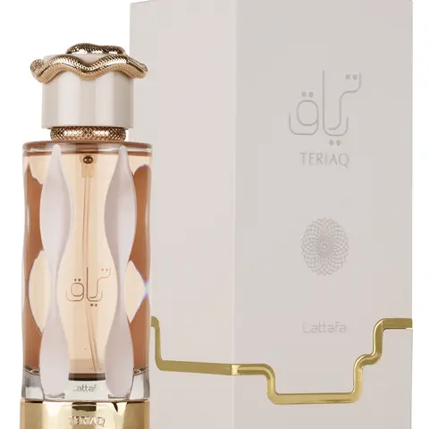 Lattafa Teriaq for Unisex Eau de Parfum Spray, 3.4 Ounce / 100 ml
