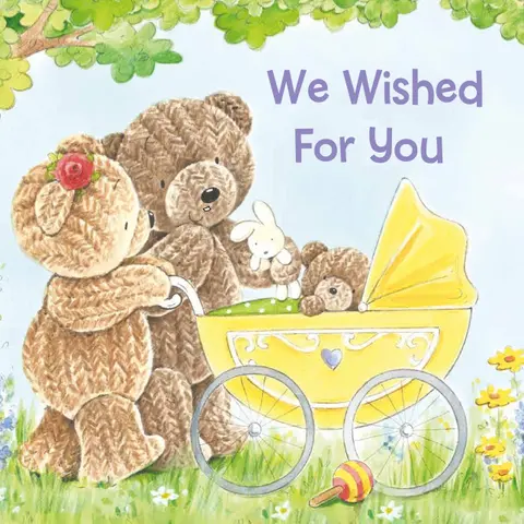We Wished for You Screen-Free Children's Picture Book - Bedtime Essential for Family Cuddle Time, Engaging Stories, Beautiful Illustrations, Baby Wish Read Book for Special Memories, Screen-Free Picture Books
