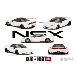 Kaido House Honda NSX (NA1) Kaido WORKS V2, White, 1:64 Scale, Diecast Model Car