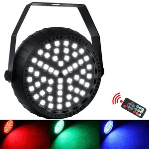 Mini LED Strobe Light with Remote Control, RGB Color Flash and DMX512 Compatible – Perfect for Home Parties, DJ Setups, Clubs, KTV Rooms, Birthday Parties, Weddings, Stage Shows, Holiday Events, and Live Performances – Compact, Portable,