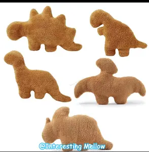 Dinosaur Chicken Plush Toy Special dinosaur chicken pillow soft wrinkle resistant dinosaur chicken block plush toy doll hot gift Cozy