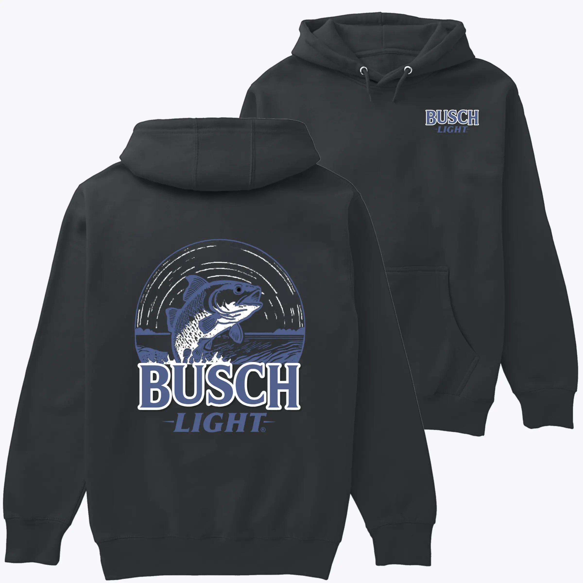 Unisex Hoodie - Busch Light Fishing The Beer Necessities Shirt