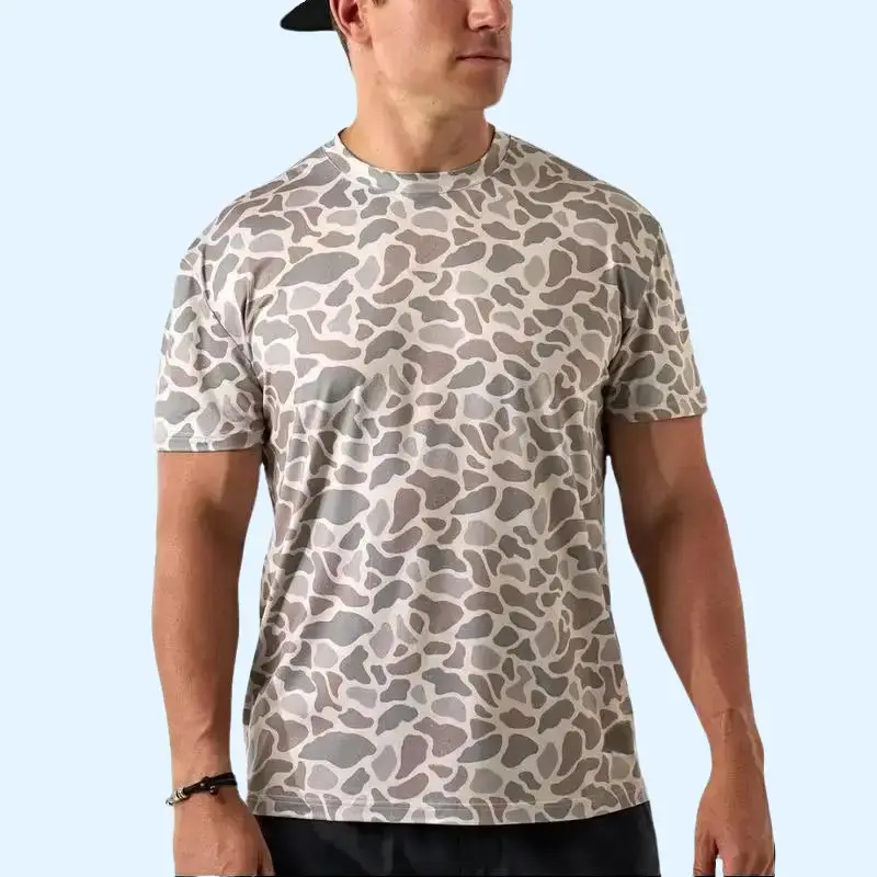 Go To Tee – Men’s Classic Deer Camo Shirt, Soft & Stylish Streetwear, Sportswear and Everyday Gift