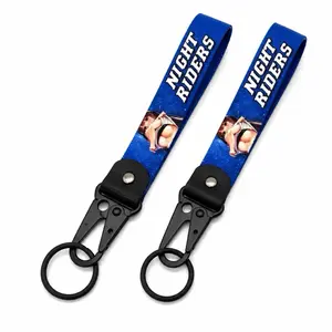 Night riders anime car club jdm car automotive keychain for Summer, Anti-lost Wristband Keychain, Universal Portable Car Keychain for Men & Women, Auto Key Decoration, Keychain Lanyard, Car Accessories, Wristlet Strap Key, Car Key