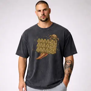 Amaze Amaze Amaze Wash Tee, Project Hail Mary Rocky Shirt, Book Lovers Gift, SciFi Reader Gift, Space Shirt, Alien Shirt