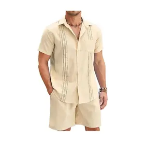 Men’s beach vacation two-piece set
