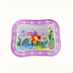 Baby Water Play Mat, Baby Crawling Mat, Cooling Water Play Toy for Baby, Sensory Toys for Toddlers, Activity Mat, Fun Gifts for Boys and Girls