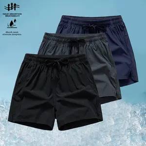 Men's Summer 3-Pack Quick-Dry Shorts, Lightweight and Breathable, Suitable for Fitness and Outdoor Scenes