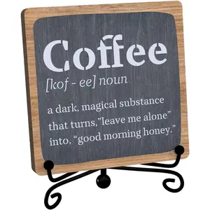 Coffee Bar Accessories, Coffee Decor, Farmhouse Bar Accessories (C15)