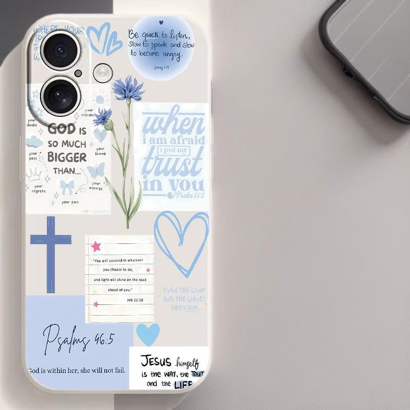 English graffiti phone case suitable for Apple 17Promax, Samsung Galaxy S25, iPhone 16s15note2