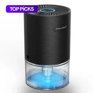 0.75L Capacity Dehumidifier, 1 Count DC9V 23W Mini Dehumidifier, Ultra-Quiet Energy Saving Mini Dehumidifier for Bedroom Bathroom Closet Desktop Office RV, Dehumidifier for Home