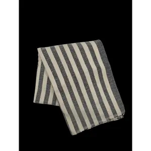Black Stripe Tablecloth