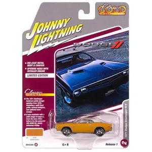 Johnny Lightning "Classic Gold Collection" 1971 Dodge Challenger R/T Diecast Model Car