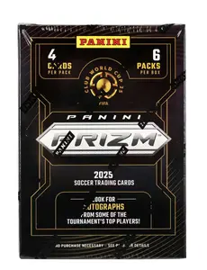 2025 Panini Prizm FIFA Club World Cup Soccer Blaster Box