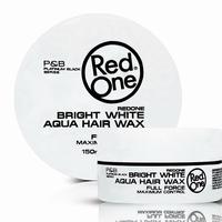 Bright White Aqua Hair Wax