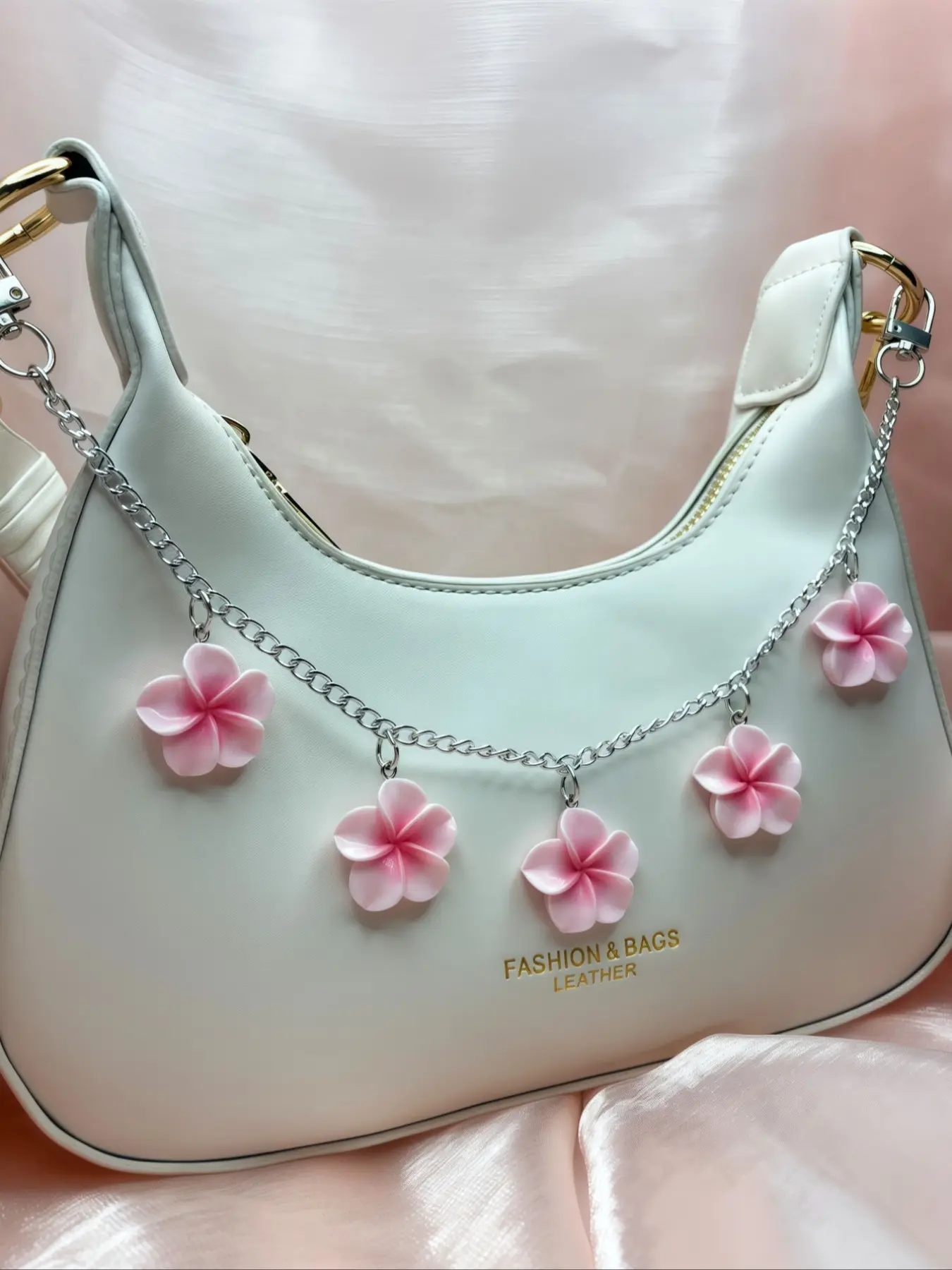 Fashionable Women's Bag Decoration Hanging Chain, Bag Decorative Chain, Casual Style Travel Luggage Pendant, Alloy Chains Shoulder Bag Accessory, Purse Accessories