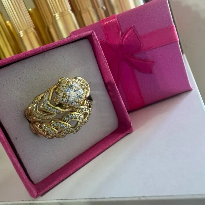 Wedding ring. High quality 14k laminate