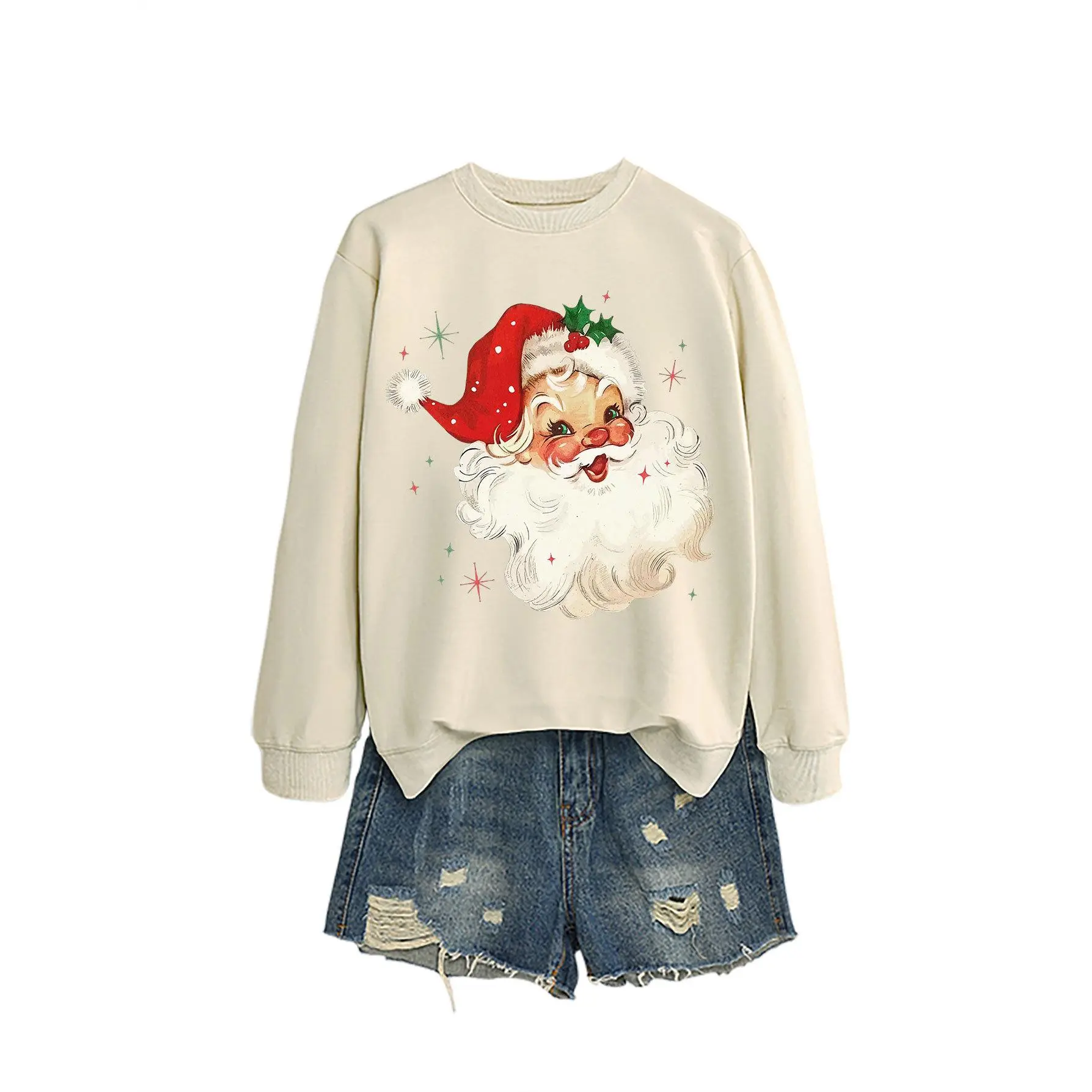 Sand colored hoodie (color picture)