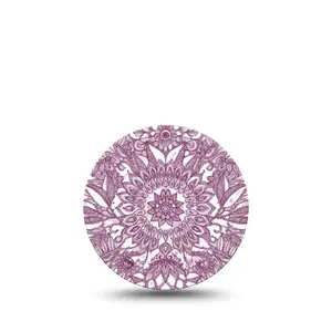 Burgundy Floral Libre 3 and Abbott Instinct OverPatch