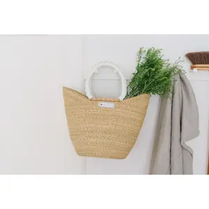 Naa Tote Basket - White