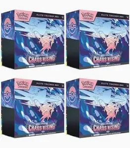 New Release! Pokémon Chaos Rising Live Energy Break 4 ETBs