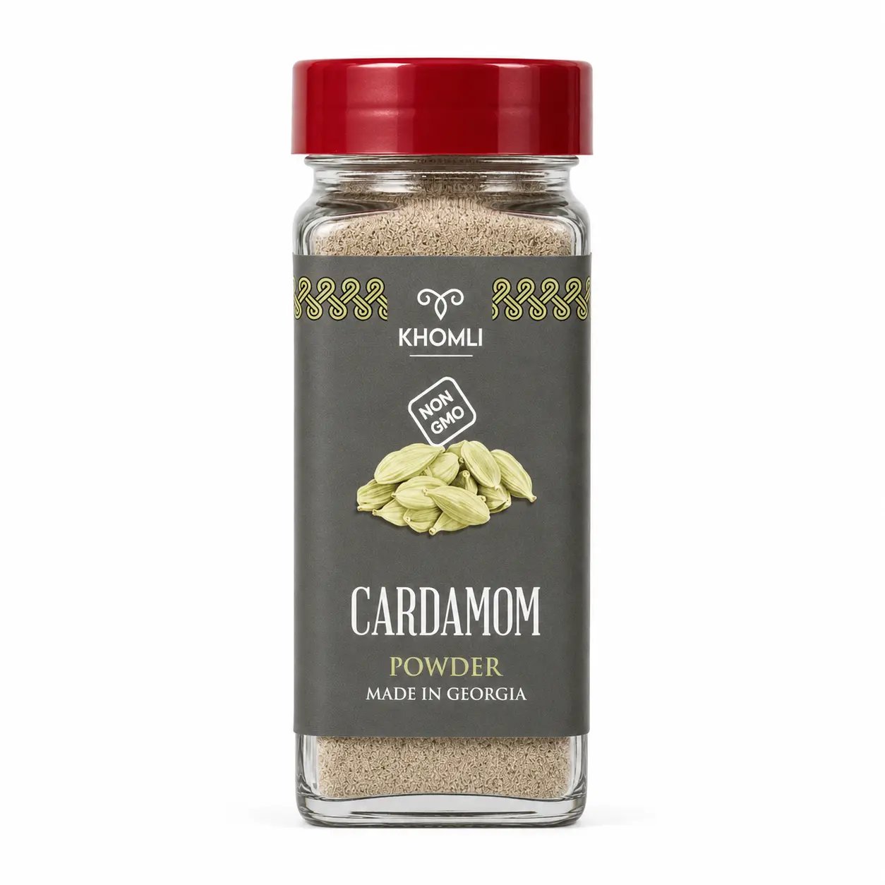 CARDAMOM, Georgian Spice, Net Wt. 1.77oz (50g), Khomli Brand