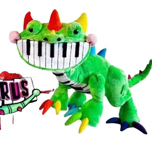 New Product Pianosaurus Plush Game Peripheral Piano Dinosaur Plush Toy Dolls