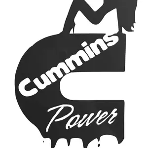 Cummins power decal