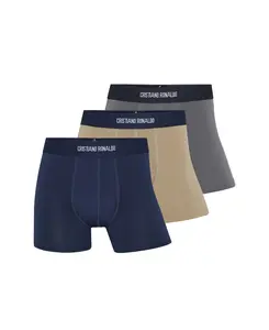 CR7 Men's 3-Pack Micro Blend Trunks