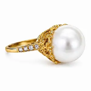 Maite Jewelry.                                                PERLA IMPERIAL  ring for ladys