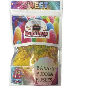 Banana pudding flavored rushes 8 oz 1 or 1.5 lbs sizes