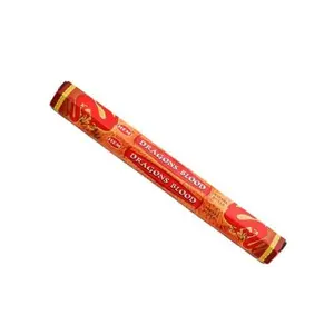 Dragon's Blood HEM Incense 20 Sticks (Sangre De Dragón Incienso) for stubborn and long lasting problems, protection, strength, power, and money problems